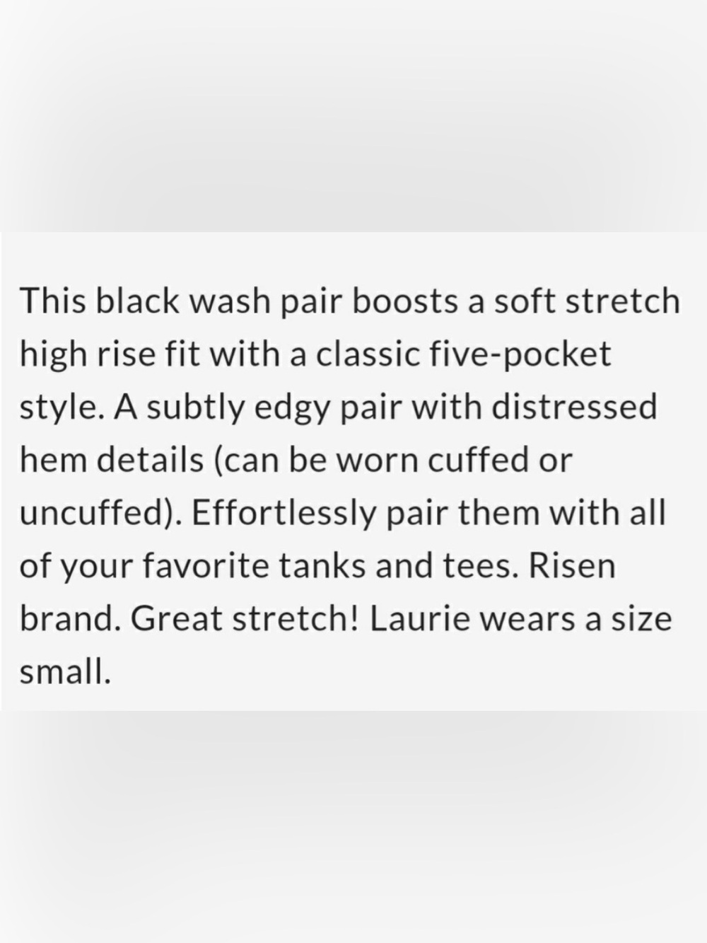 RISEN HIGH RISE RIPPED HEM SHORTS - Picture 7 of 12